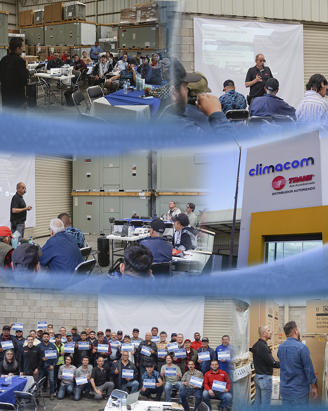 Elevando el estándar: Capacitación Trane Climacom